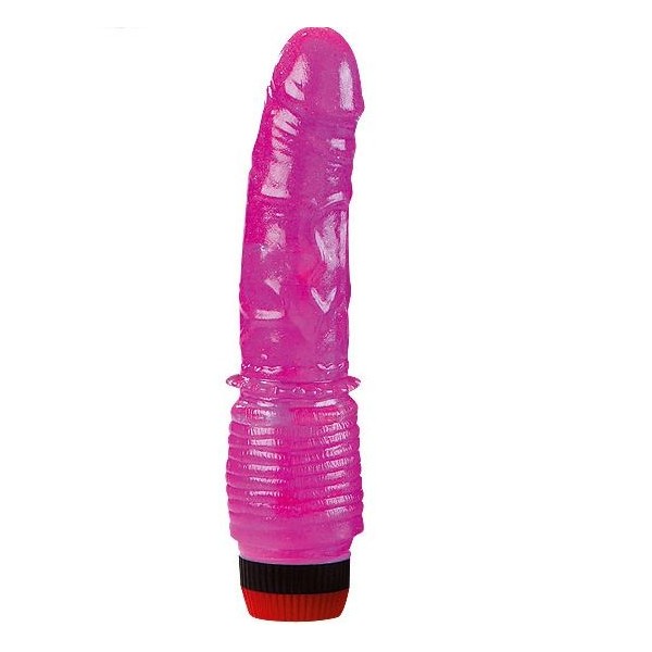 SETE CRIAÇÕES - VIBRADOR FLEXÍVEL JELLY LILAC