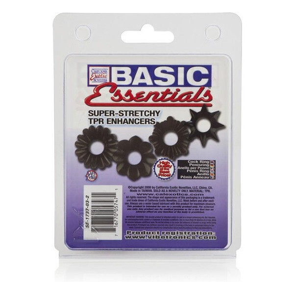 CALEXOTICS - PAQUET DE 4 ESSENTIELS DE BASE