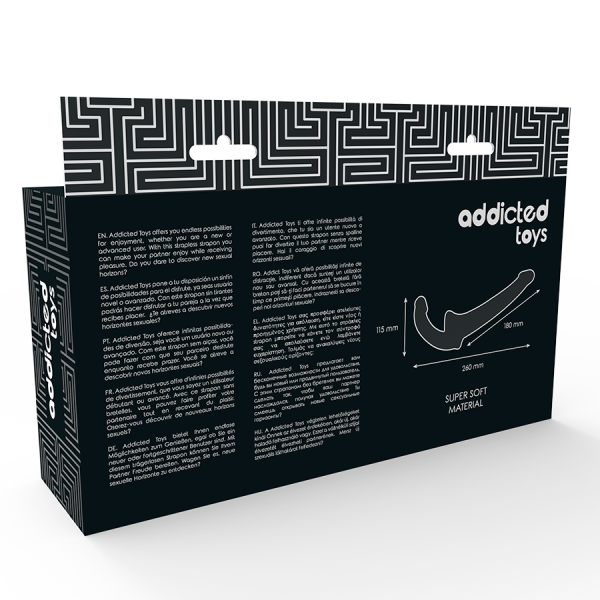 ADDICTED TOYS - GODE AVEC ARN S SANS SOUJECTION NOIR ADDICTED TOYS