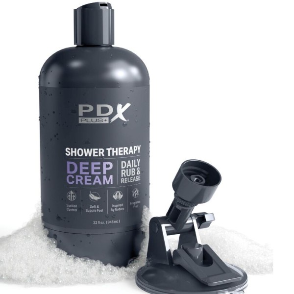 PDX PLUS - STROKER DISCREET MASTURBATOR DEEP CREAM SHAMPOO DESIGN DE GARRAFA