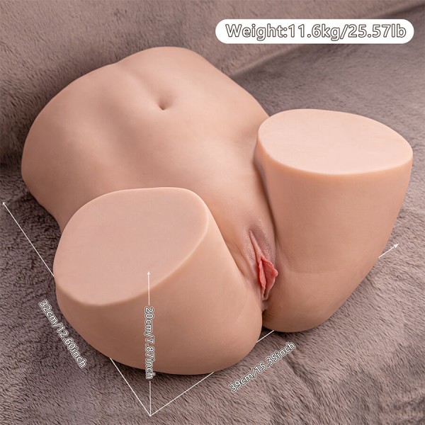 XISE - ETHEL MASTURBATEUR VAGINAL RÉALISTE À VIBRATION MULTI-POSITIONS