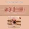 XISE - ETHEL MASTURBATEUR VAGINAL RÉALISTE À VIBRATION MULTI-POSITIONS