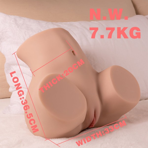 XISE - DANAE MASTURBATEUR VAGINAL RÉALISTE À VIBRATION MULTI-POSITIONS