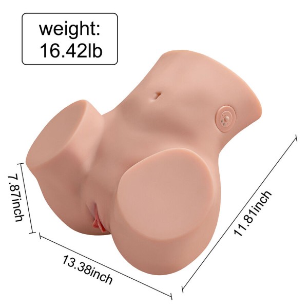 XISE - SYDNI MASTURBATEUR VAGINAL MULTIPOSITION RÉALISTE AVEC POUSSE