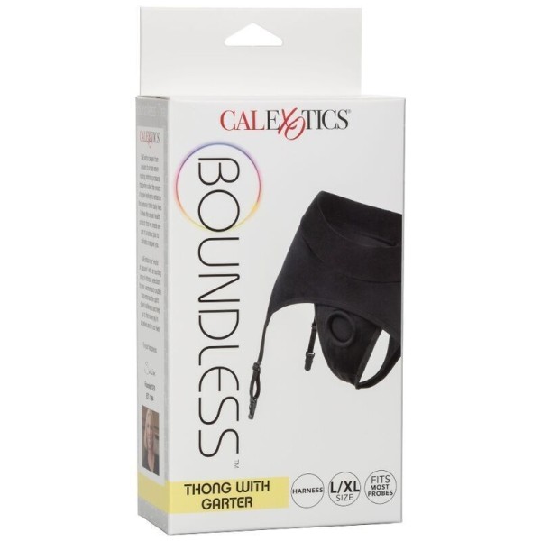 CALEXOTICS - TANGA BOUNDLESS CON LIGUERO S/M CALEXOTICS