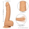 CALEXOTICS - ESTUDOS DE SILICONE 20,32 CM PELE