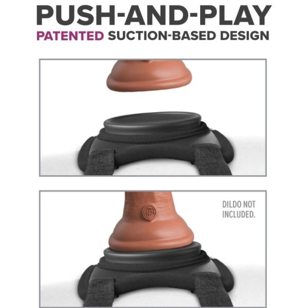 PIPEDREAMS - ARNÉS DE CORREA ABRASIVA BODY DOCK PIPEDREAMS