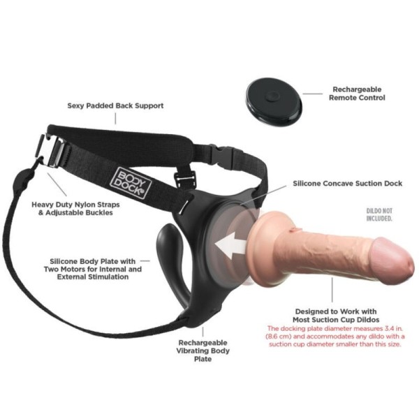 PIPEDREAMS CUERPO MUELLE PUNTO G PRO ARNÉS PIPEDREAMS