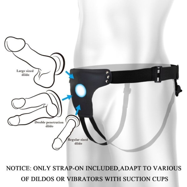 PRETTY LOVE - COMPLÉMENT DE HARNAIS À SANGLE RÉGLABLE LOVE SPELL PRETTY LOVE MALE