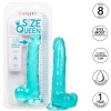 CALEXOTICS - GODE TAILLE REINE BLEU 20.3 CM