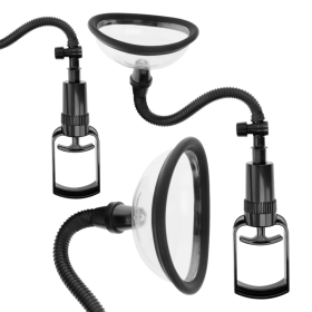 INTENSE - BOMBA VAGINAL MANUAL COM DUAS COPOS INTERCAMBIÁVEIS