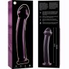 SÉRIE NEBULA DE IBIZA - MODELO 11 DILDO DE VIDRO BOROSILICADO ROSA 16 CM -O- 3 CM