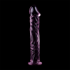 NEBULA SERIES BY IBIZA - MODÈLE 12 GODE EN VERRE BOROSILICATE ROSE 17 CM -O- 3.5 CM