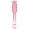 SÉRIE NEBULA DE IBIZA - MODELO 20 DILDO DE VIDRO BOROSILICADO ROSA 20,5 CM -O- 3 CM