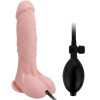BAILE - DILDO INFLÁVEL REALISTA COM VENTOSA 15 CM