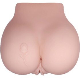 LOUCO BULL - VAGINA E ÂNUS COM TATUAGEM REALÍSTICA COM VIBRAÇÃO