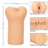 CALEXOTICS - BOUNDLESS VULVA STROKER - PEAU CLAIRE