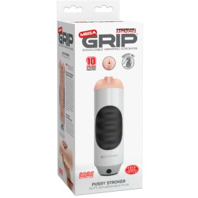 EXTREME TOYZ - PIPEDREAM MEGA GRIP VAGINA MASTURBATOR VIBRADOR