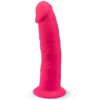 SILEXD - MODÈLE 2 PÉNIS RÉALISTE PREMIUM SILEXPAN SILICONE FUCHSIA 19.2 CM