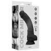COCK MILLER - GODE RÉALISTE SILICONE DENSITÉ ARTICULABLE NOIR 18 CM