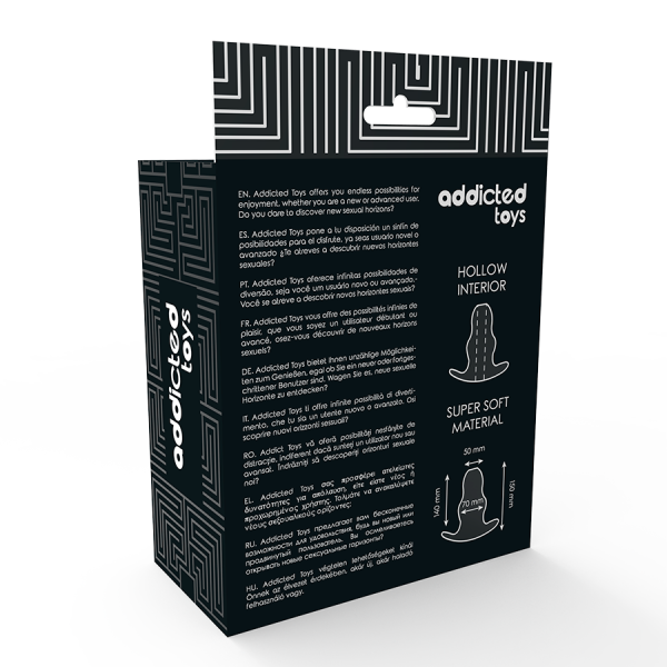 VICIADOS BRINQUEDOS - DILADOR ANAL GRANDE 15 CM - TRANSPARENTE