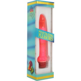 SETE CRIAÇÕES - VIBRADOR ANAL FINO GELÉIA ROSA