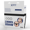 X RAY - HARNAIS RADIO AVEC ANNEAUX EN SILICONE