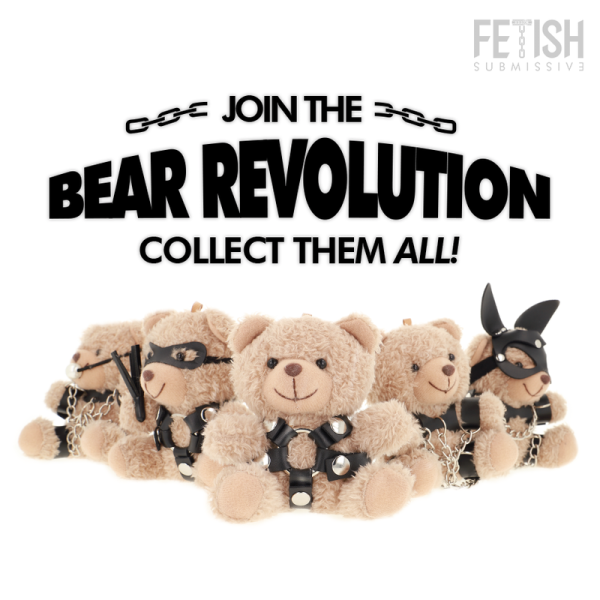 FETICHE SUBMISSIVO - BONGO URSO DE PELUCHE BDSM MODELO 4