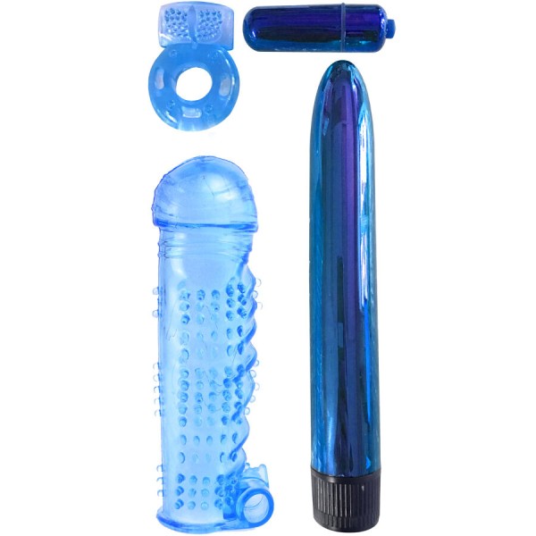 CLASSIX - KIT DE PLAISIR ULTIME POUR COUPLES AZUL