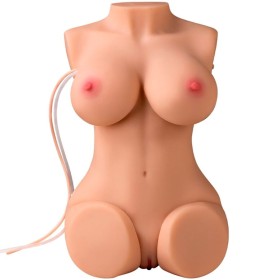 XISE - TORSO DE SUCÇÃO FEMININO WENDY COM VIBRAÇÃO E CONTROLE REMOTO 6 KG