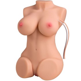 XISE - TORSO DE SUCÇÃO FEMININO WENDY COM VIBRAÇÃO E CONTROLE REMOTO 6 KG