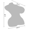 DESEJO OCULTO - TORSO DE CÃO MUITO EXCITADO, MASTURBADOR FEMININO DE 10 KG