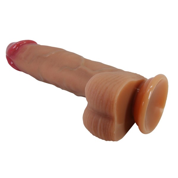 BONITO AMOR - DILDO REALÍSTICO ORTON COM VENTOSA 23,5 CM -Ø- 4,9 CM