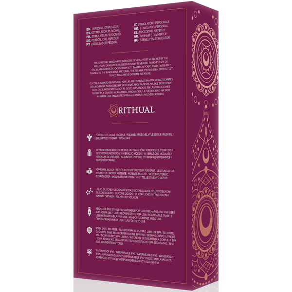 STIMULATEUR KRIYA RECHARGEABLE ORCHIDÉE G-POINT RITHUAL