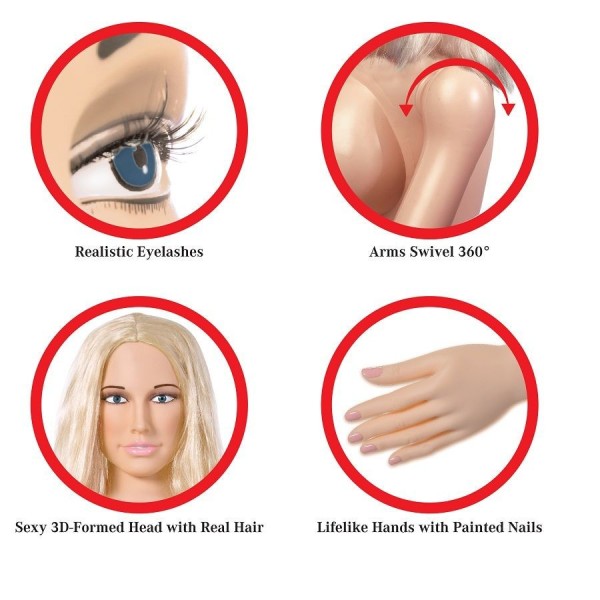 EXTREME DOLLZ - ​​HANNAH HARPER EXTREME DOLLZ - ​​Muñecas inflabl