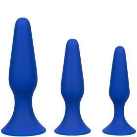 CALEXOTICS - KIT ADMIRAL 3 PLUG ANAL AZUL