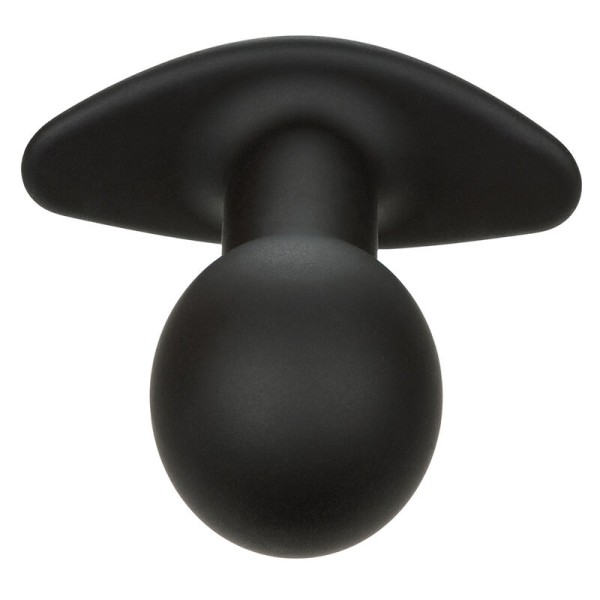 CALEXOTICS - ROCK BOTTOM ANAL PLUG 10 VIBRAÇÕES SILICONE PRETO