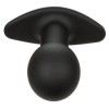 CALEXOTICS - ROCK BOTTOM ANAL PLUG 10 VIBRAÇÕES SILICONE PRETO