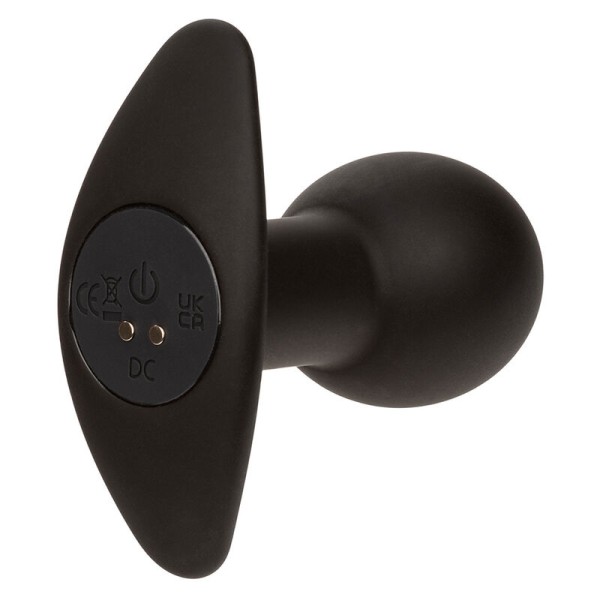 CALEXOTICS - ROCK BOTTOM ANAL PLUG 10 VIBRAÇÕES SILICONE PRETO