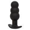 CALEXOTICS - ROCK BOTTOM BEADED ANAL PLUG 10 VIBRAÇÕES SILICONE PRETO