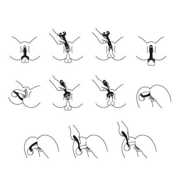 SATISFYER - ENDLESS FUN MULTI VIBRATEUR 3 NOIR SATISFYER PARTNER