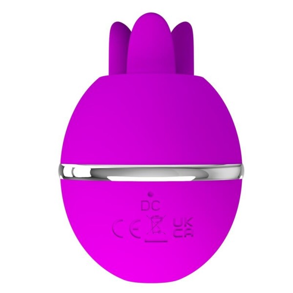PRETTY LOVE - VIBRATEUR ROND EN SILICONE GEMINI BALL VIOLET PRETTY LOVE FLIRTATION