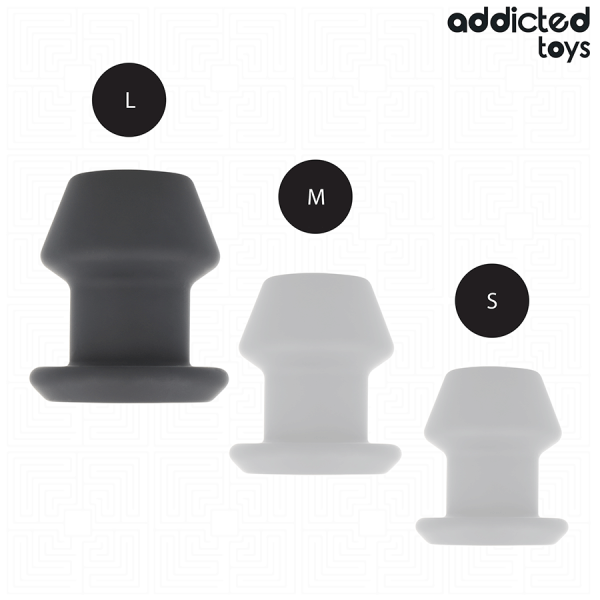 ADDICTED TOYS - PLUG ANAL CREUX EXTRÊME TAILLE L 10,4 CM