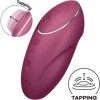 SATISFYER - TAP & CLIMAX 1 VIBRATEUR LAY-ON ROUGE SATISFYER LAYONS