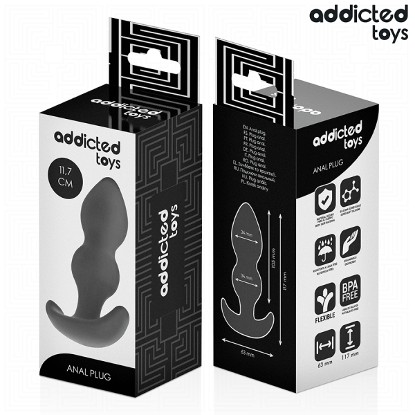 ADDICTED TOYS - PLUG ANAL TAILLE L 11,7 CM