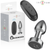 INTENSE - PLUG ANAL 10 VIBRATIONS MÉTAL AVEC TÉLÉCOMMANDE S
