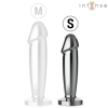 INTENSE - PLUG ANAL 10 VIBRATIONS GODE MÉTALLIQUE AVEC TÉLÉCOMMANDE S