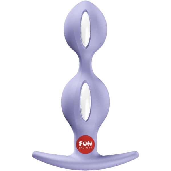 FUN FACTORY - DUO DE B-BALLS PLUG ANAL VIOLET