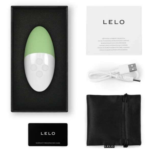 LELO - SIRI 3 CLITORIS MASSAGER CRÈME PISTACHE LELO