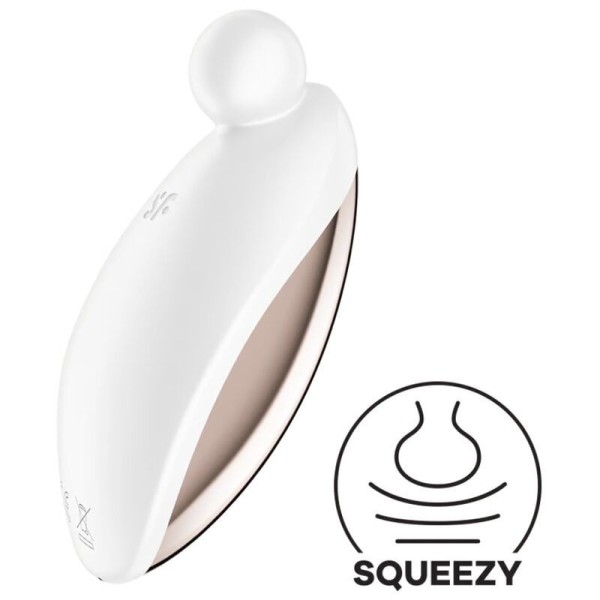 SATISFYER - VIBRADOR DE APOYO SPOT ON 2 BLANCO VIBRADOR SATISFYER